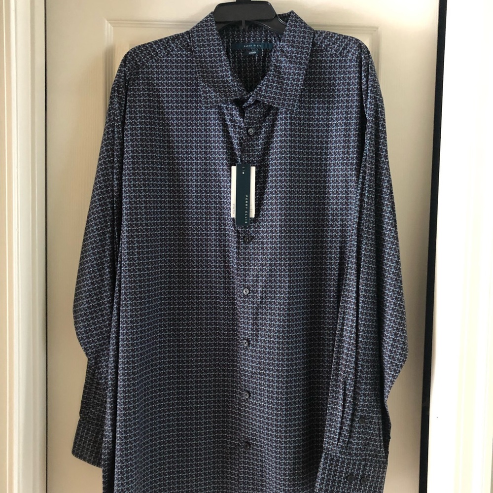 Perry Ellis mens shirt, new size 2x